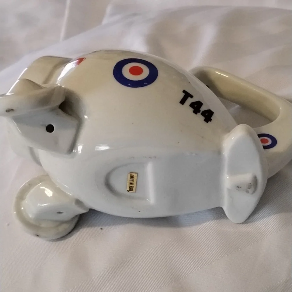 Vintage Westfield Art Pottery Stuart Taylor Ceramic Teapot Plane T44